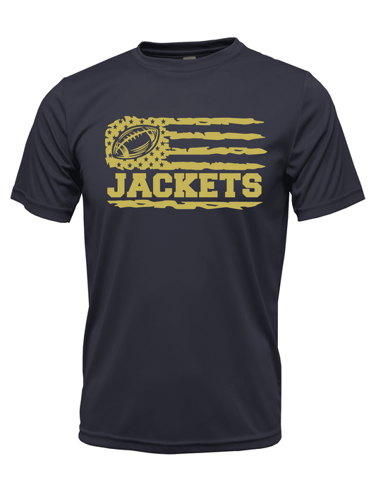 TCC Jackets Football Flag Shirt