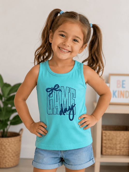 Toddler Girls Game Day Tank Top