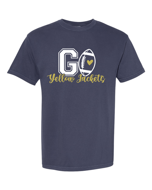 TCC Athletic Booster Club Go Yellow Jackets Shirt