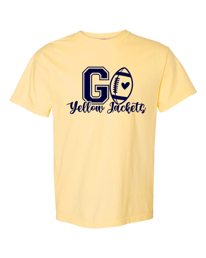 TCC Athletic Booster Club Go Yellow Jackets Shirt