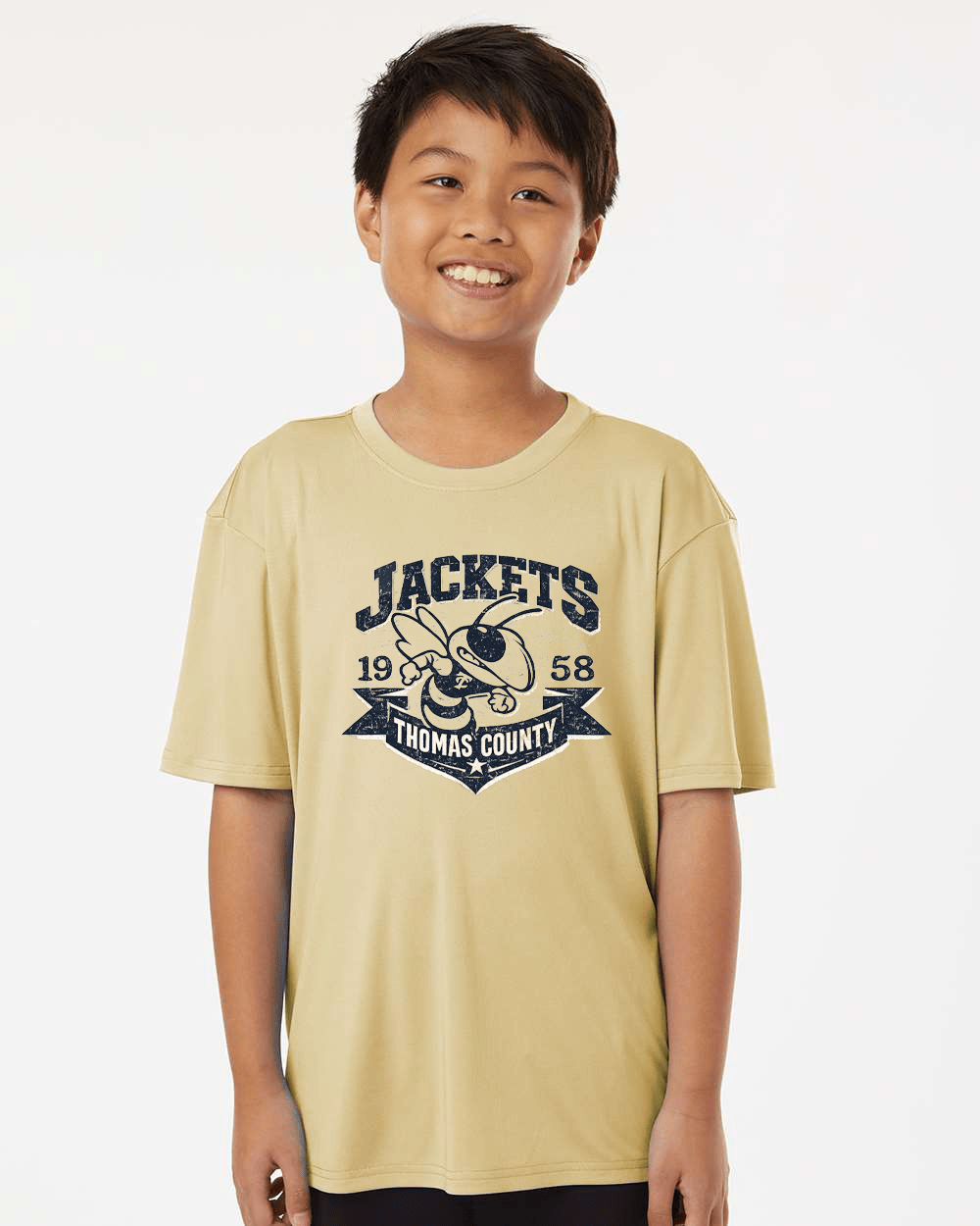 Thomas County Central Jackets 1958 Distressed Youth Drifit Shirt