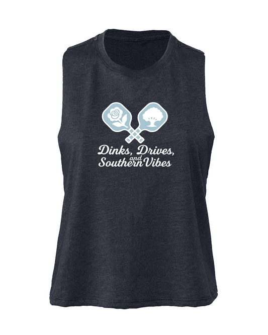 Thomasville Pickleball Association Ladies Crop Tank
