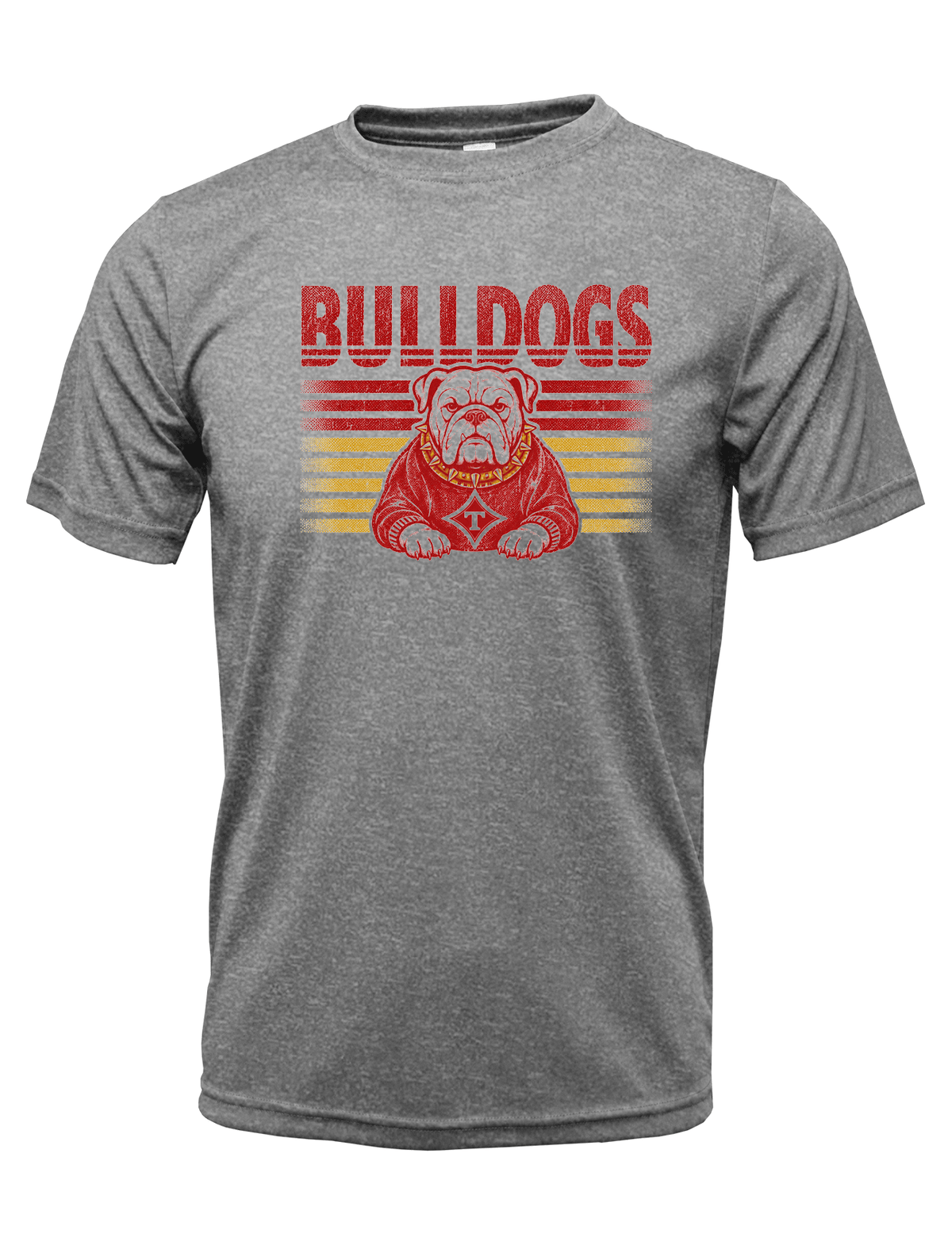 Thomasville Bulldogs Streaked Shirt