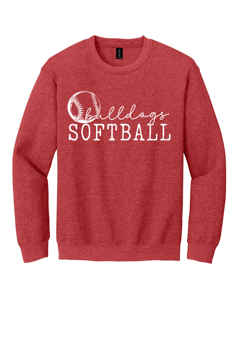 Thomasville Bulldogs MS Softball Sweatshirt