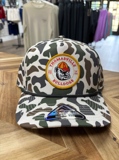Thomasville Bulldog Circle Patch Hat