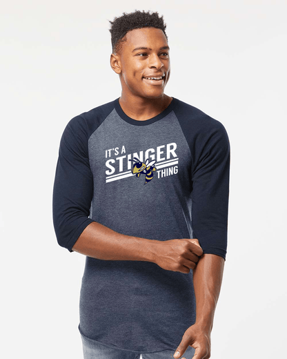 TCC Athletic Booster Club Men's Raglan Shirt