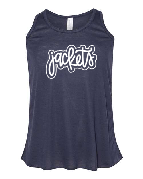 TCC Athletic Booster Club Flowy Racerback Tank Top
