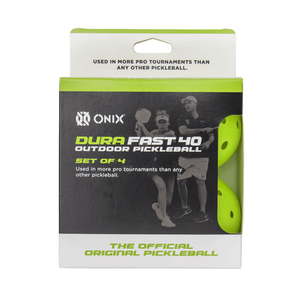 DURA Fast 40 Outdoor Pickleball 4-Pack