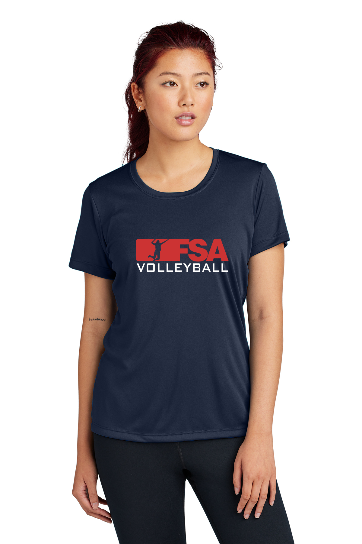 FSA Volleyball Ladies Short Sleeve Drifit Shirt