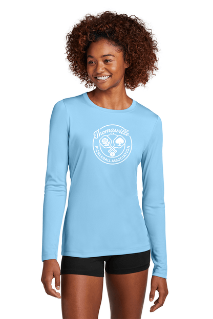 Thomasville GA Pickleball Association Ladies Long Sleeve Drifit Shirt