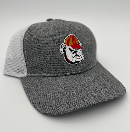 Thomasville Bulldog Heather Gray & White Mesh Hat - Heritage Creek Sporting Goods