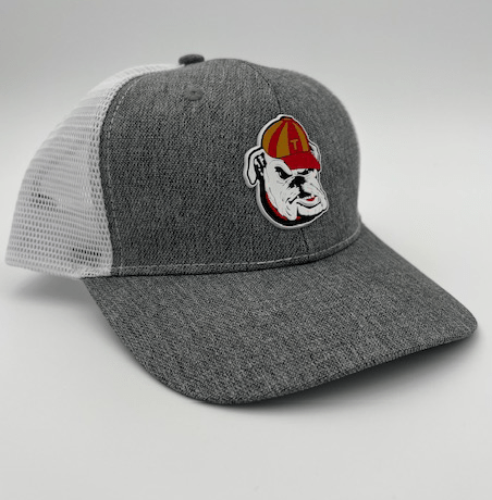 Thomasville Bulldog Heather Gray & White Mesh Hat - Heritage Creek Sporting Goods