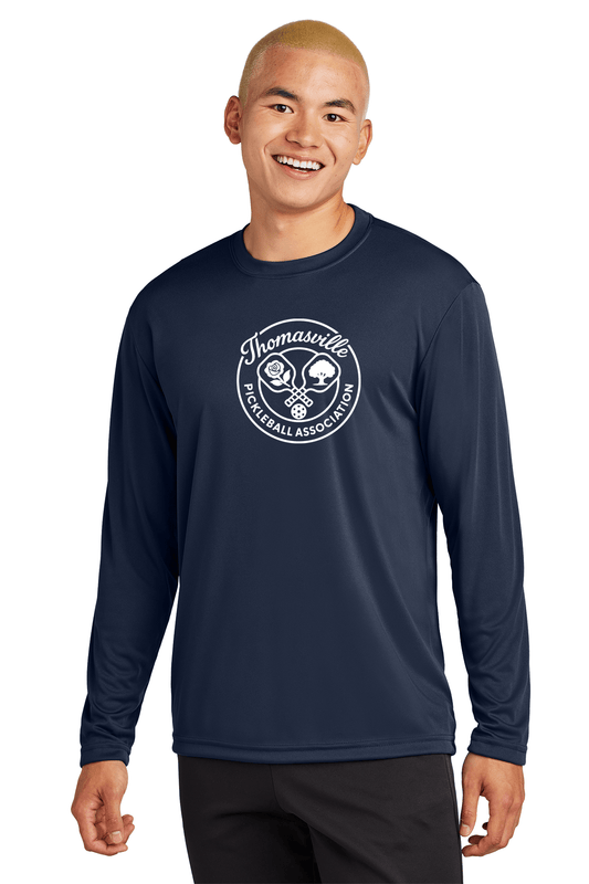 Thomasville Pickleball Association Men's Long Sleeve Drifit Shirt