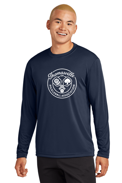 Thomasville GA Pickleball Association Men's Long Sleeve Drifit Shirt
