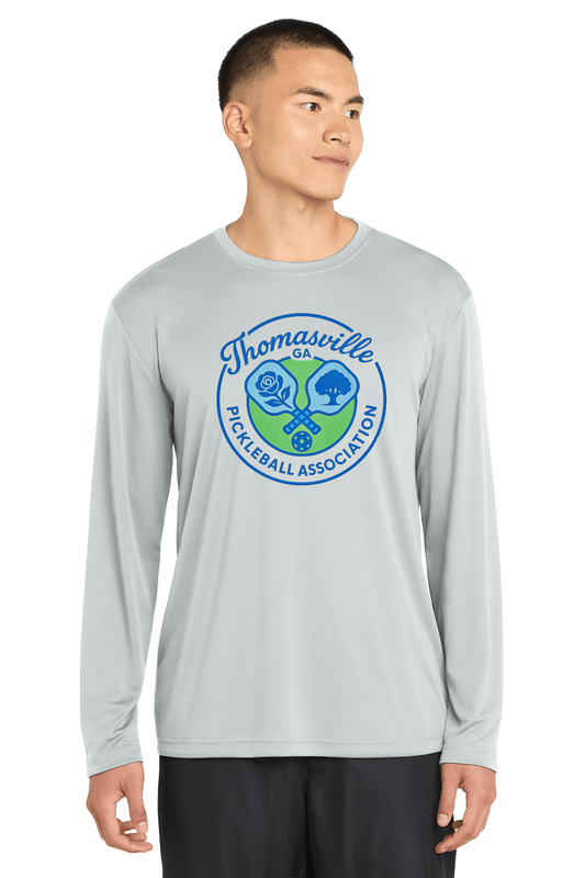 Thomasville GA Pickleball Association Men's Long Sleeve Drifit Shirt