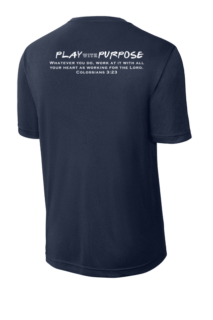 TCC Volleyball NAVY OUT Shirt