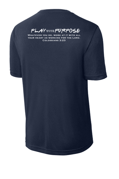 TCC Volleyball NAVY OUT Shirt