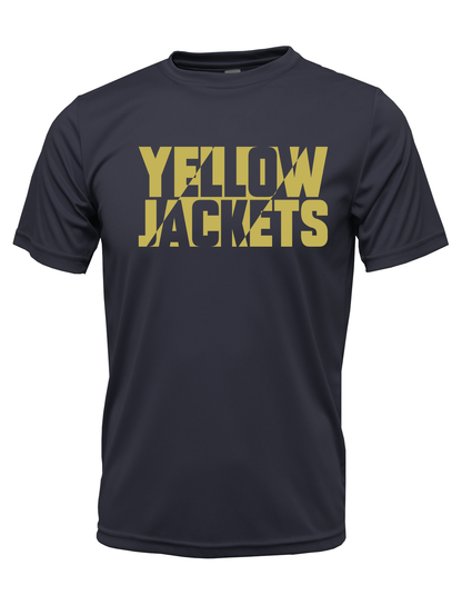 TCC Yellow Jackets Cut Out Shirt