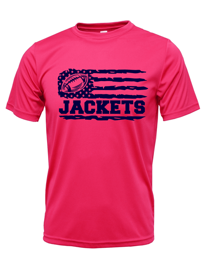 TCC Jackets Football Flag Shirt