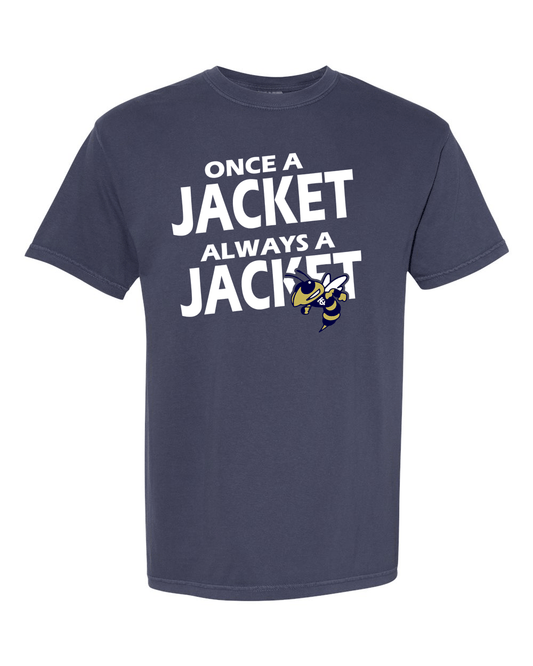 TCC Athletic Booster Club Once a Jacket Always a Jacket Shirt