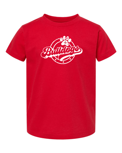 Thomasville Bulldog Toddler Red T-Shirt
