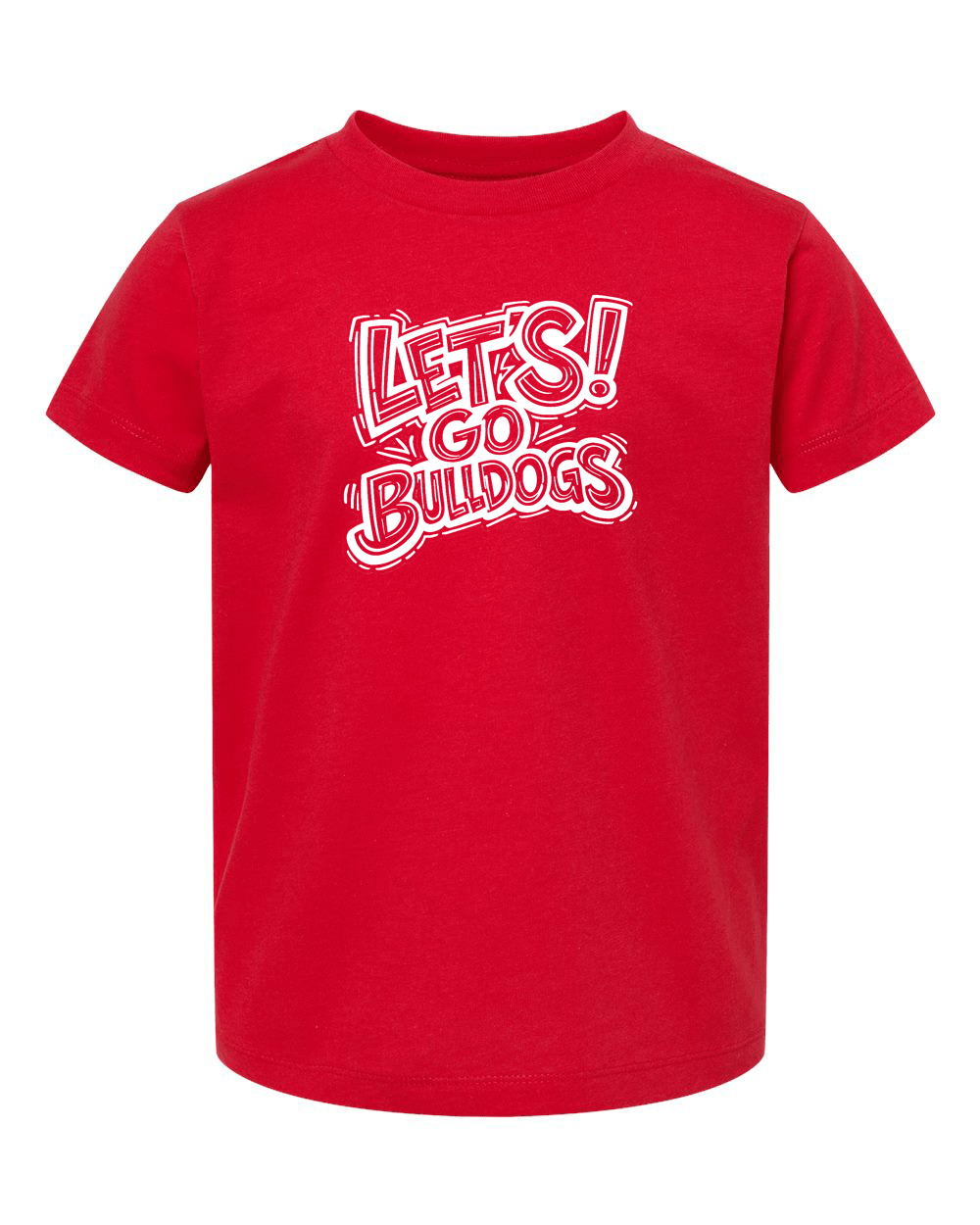 Thomasville Bulldog Toddler Red T-Shirt