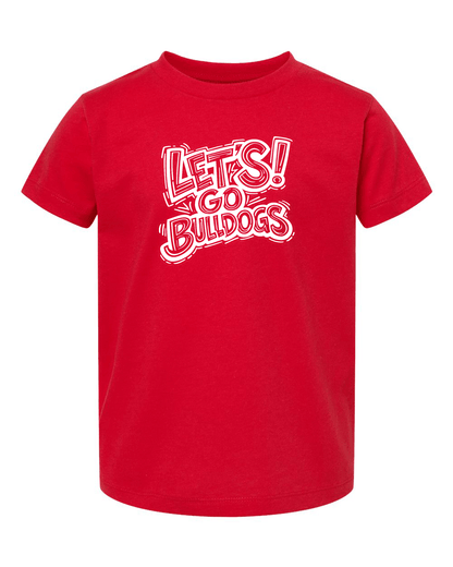Thomasville Bulldog Toddler Red T-Shirt