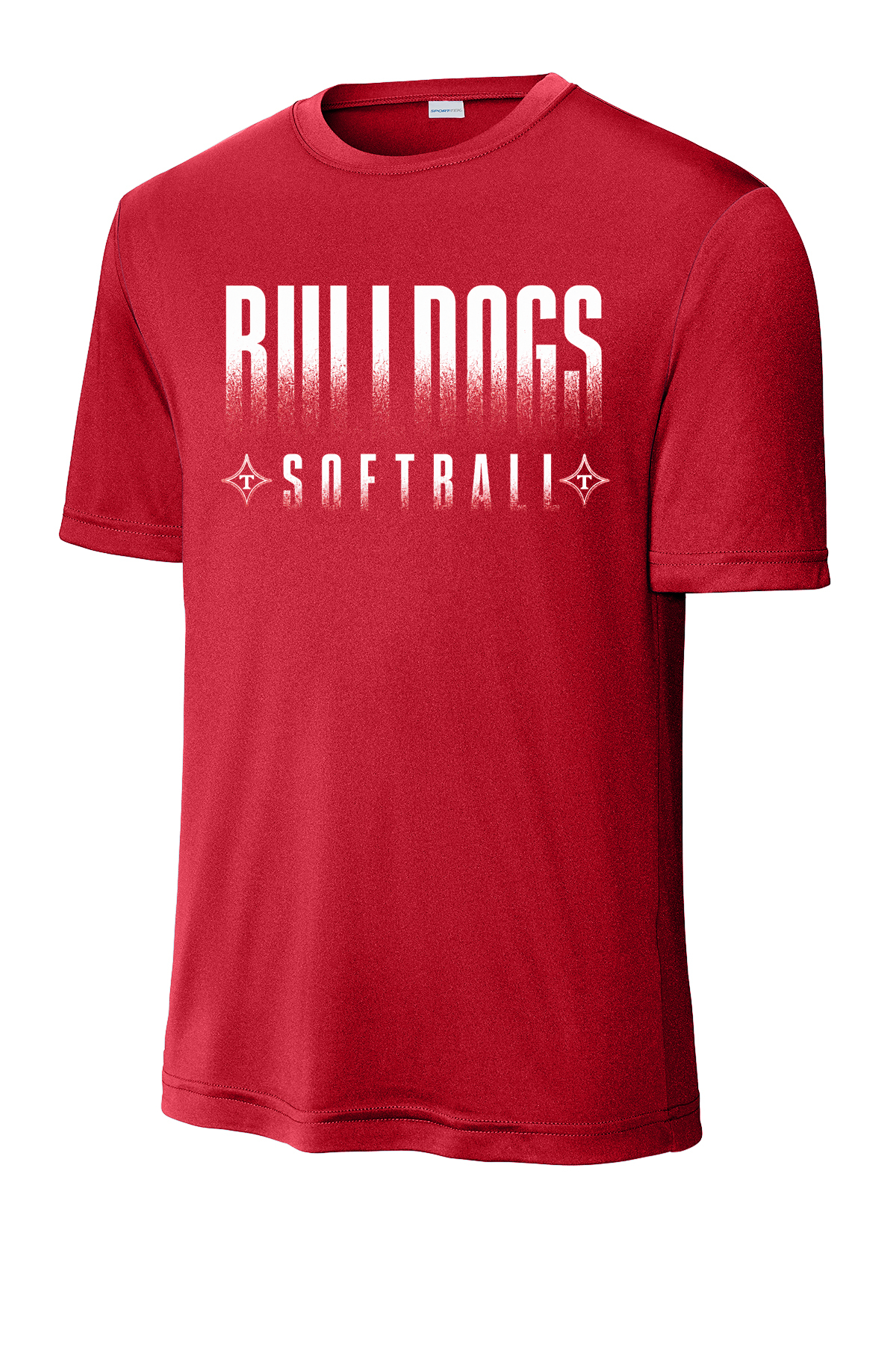 Thomasville HS Bulldogs Softball Distressed Drifit Shirt