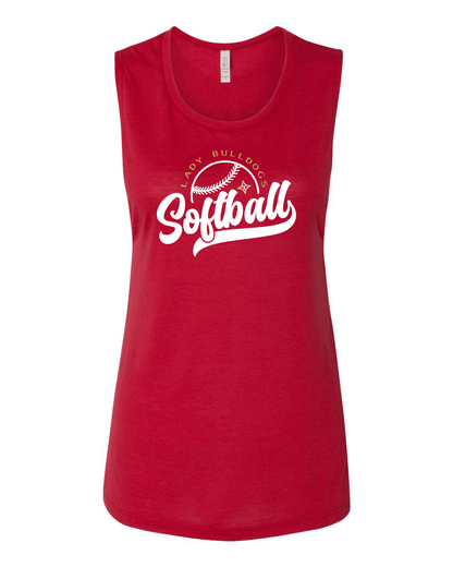 Thomasville Bulldog Softball Lady Bulldogs Tank Top