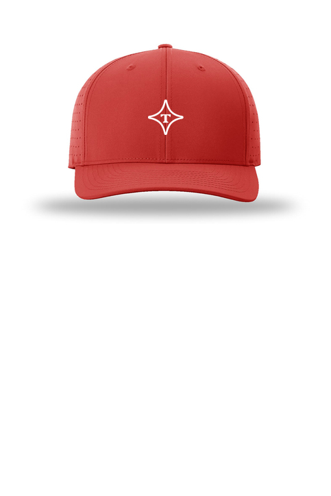 Thomasville High School Bulldogs Softball Perforated Hat w Silicone Patch