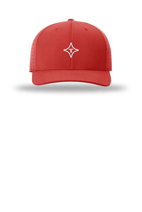 Thomasville High School Bulldogs Softball Perforated Hat w Silicone Patch