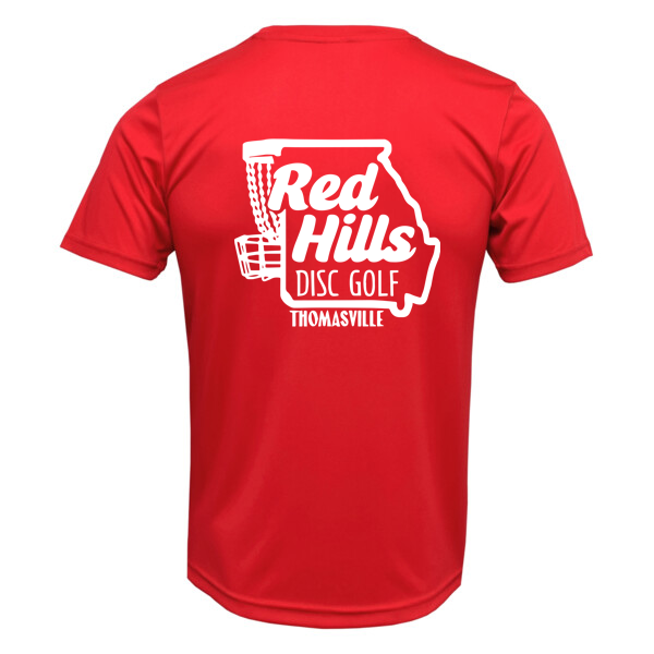 Red Hills Disc Golf Performance Tee