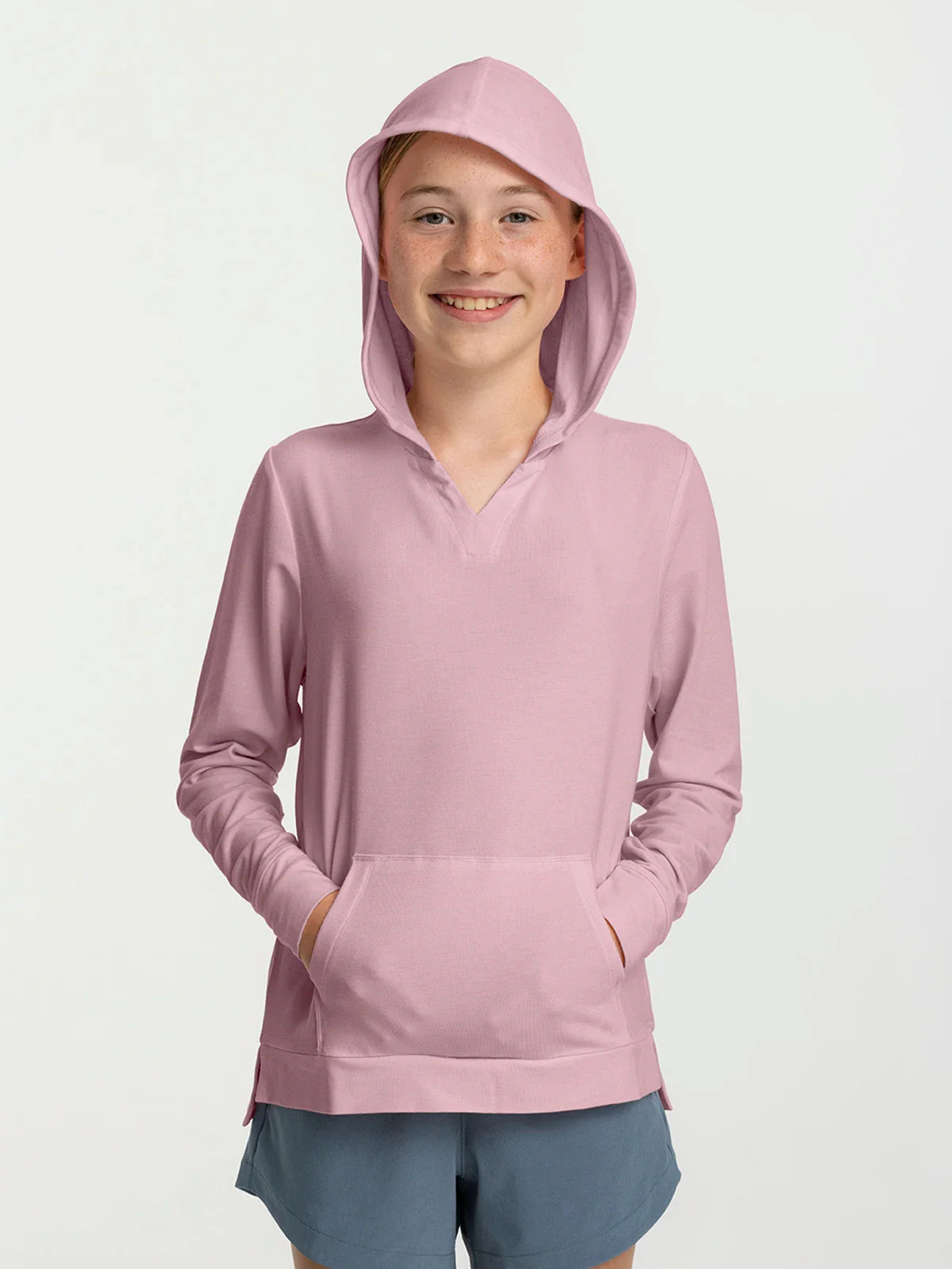 Freefly Girls' Bamboo Shade Hoodie