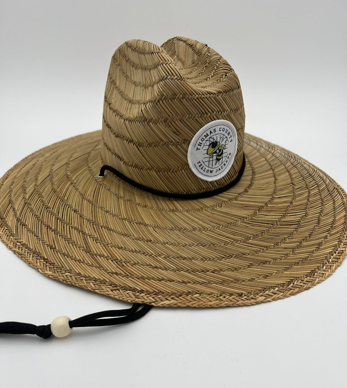 Thomas County Central Woven Patch Straw Hat