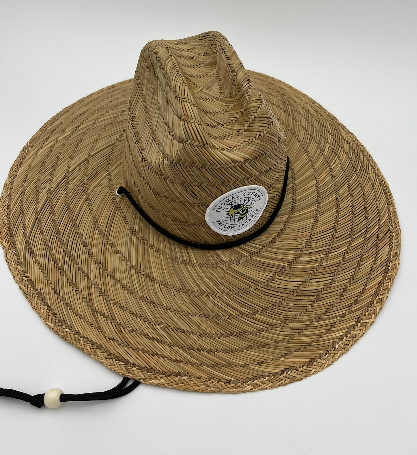 Thomas County Central Woven Patch Straw Hat