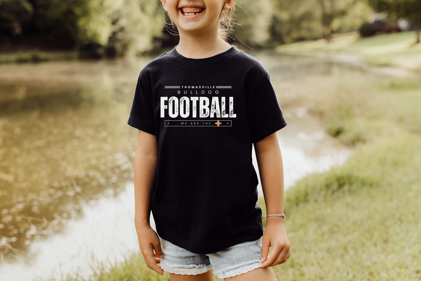 Thomasville Bulldog Youth Football Shirt