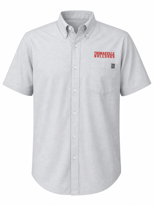 Thomasville Bulldogs Men's HUK Kona Button-Down Shirt