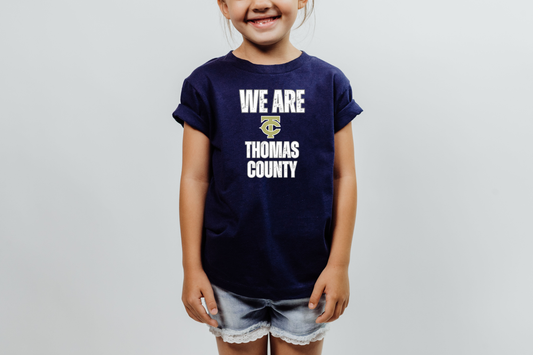 Thomas County We are the County Youth Shirt