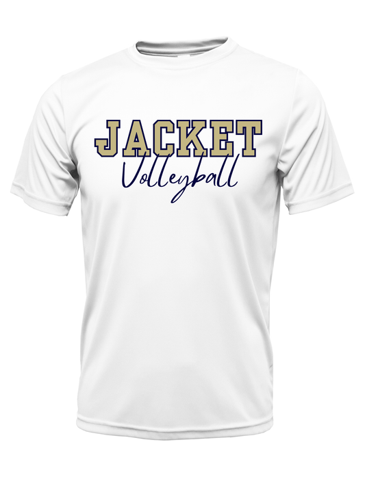 Thomas County Central Volleyball White Drifit Shirt