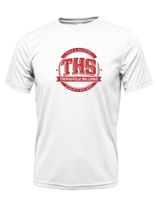 THS Bulldog Circle Patch Shirt