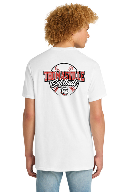 Thomasville Bulldog MS Thomasville Softball Pocket Tee