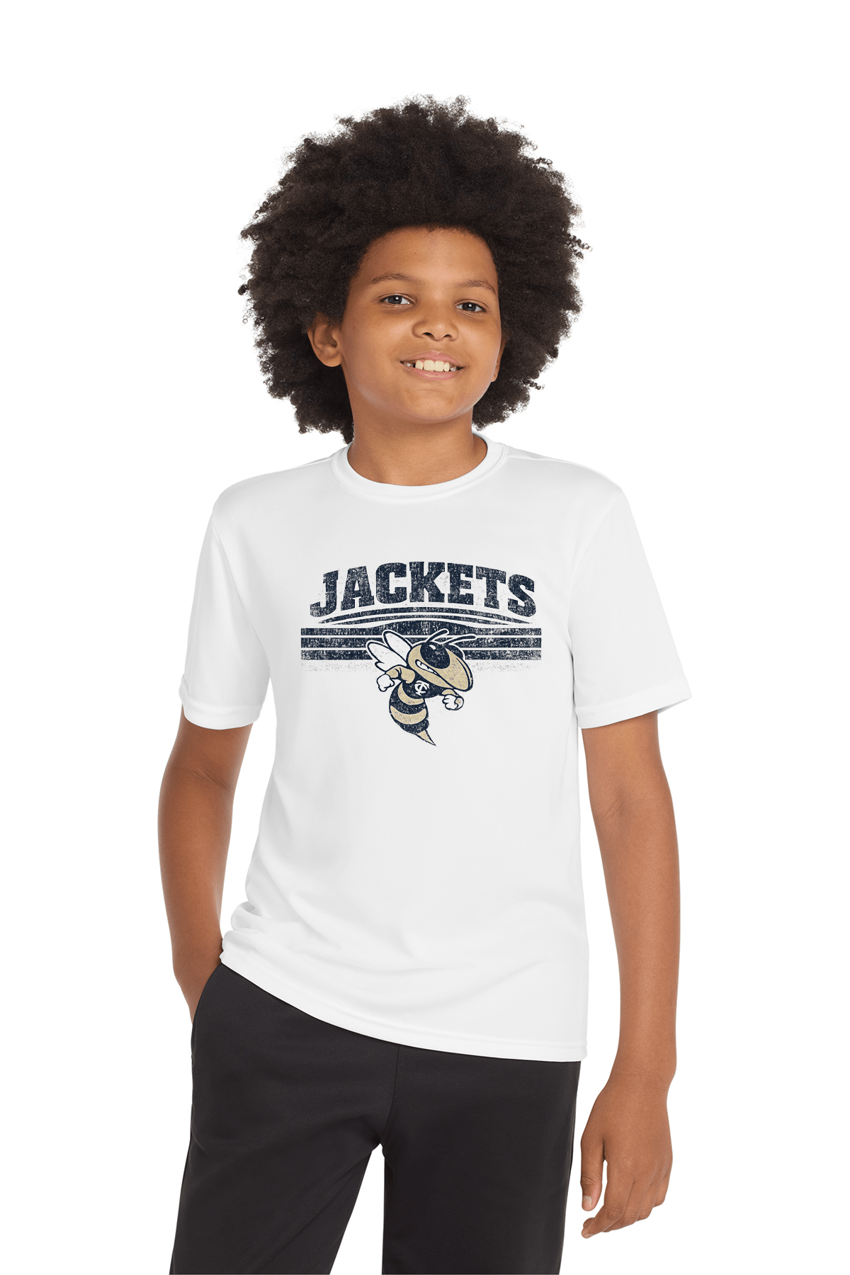Thomas County Central Jackets Distressed Youth Drifit Shirt