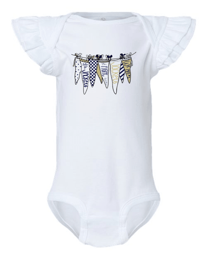 TCC Girls Flutter Sleeve Hanging Pendant Shirt