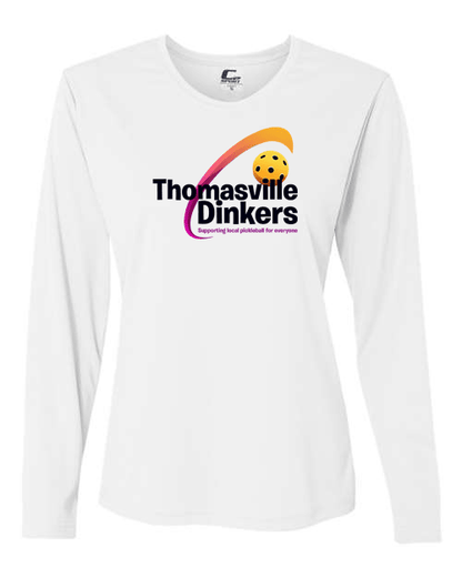 Thomasville Dinkers Women's Long Sleeve Drifit Shirt