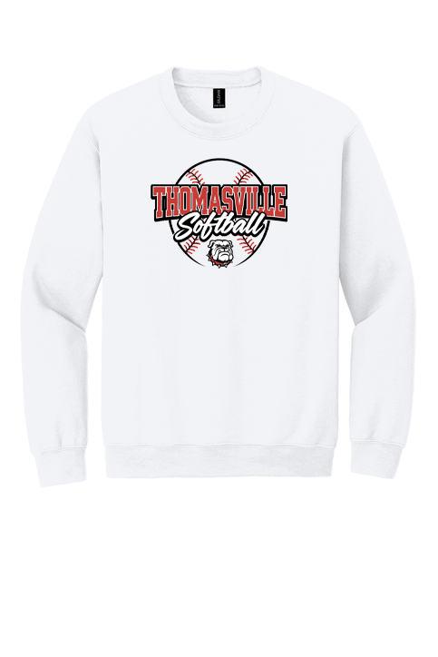 Thomasville Bulldogs MS Softball Sweatshirt