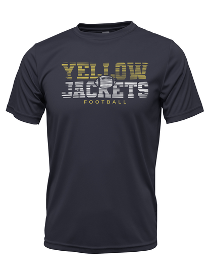 TCC Athletic Booster Club Yellow Jackets Football Dri-fit Shirt