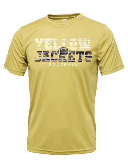 TCC Athletic Booster Club Yellow Jackets Football Dri-fit Shirt