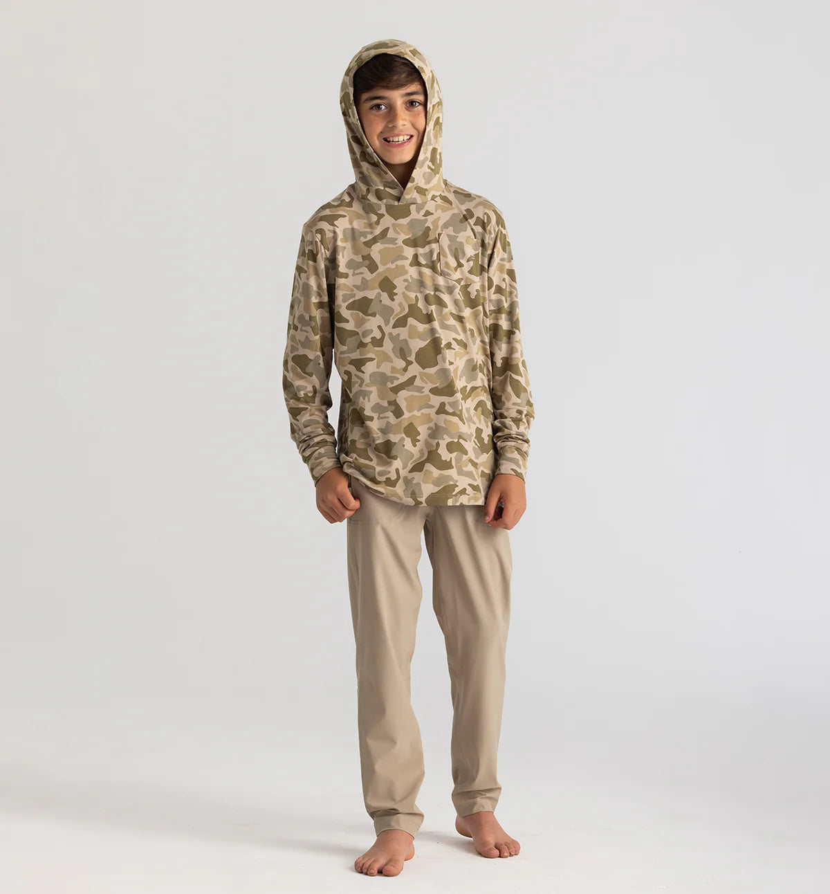 Freefly Youth Bamboo Shade Hoodie