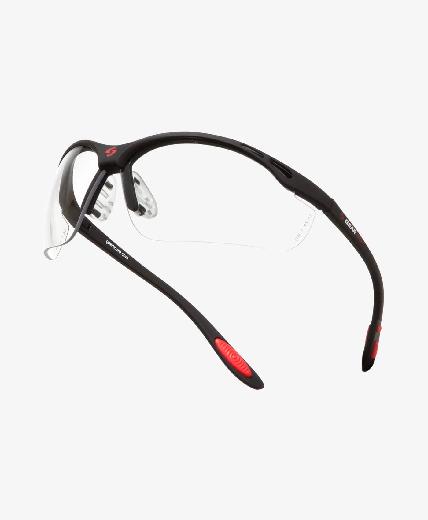 Gearbox Vision Eyewear-Black Frame with Clear Lens